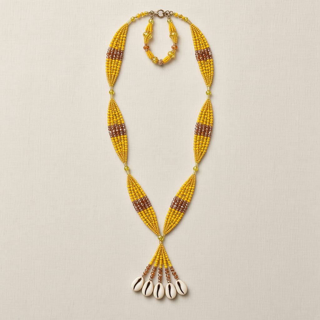 Collar mazo Oshún