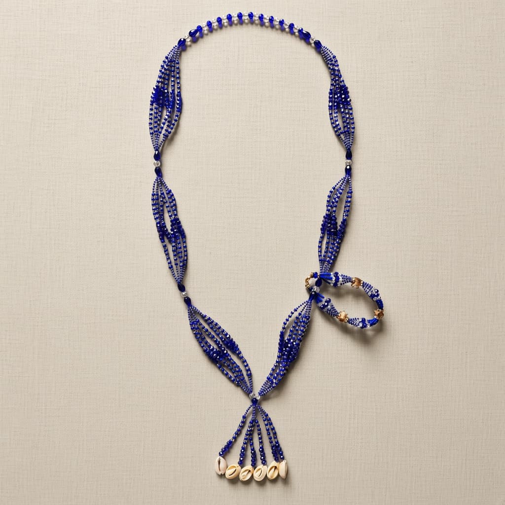 Collar mazo Yemayá